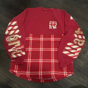 Walt Disney World Christmas Jersey shirt XS